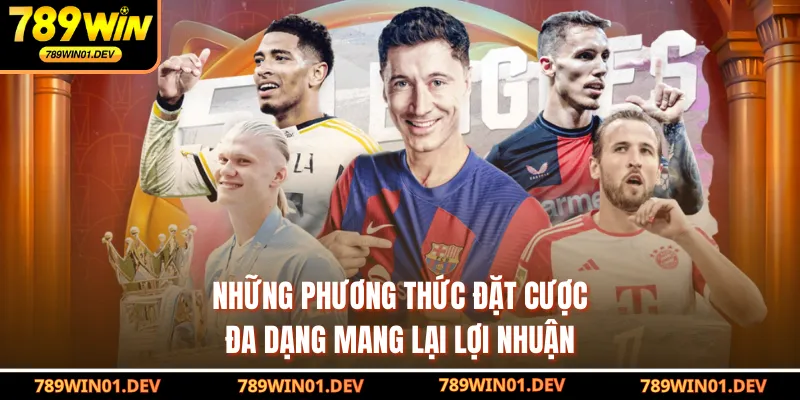 Những phương thức đặt cược đa dạng mang lại lợi nhuận